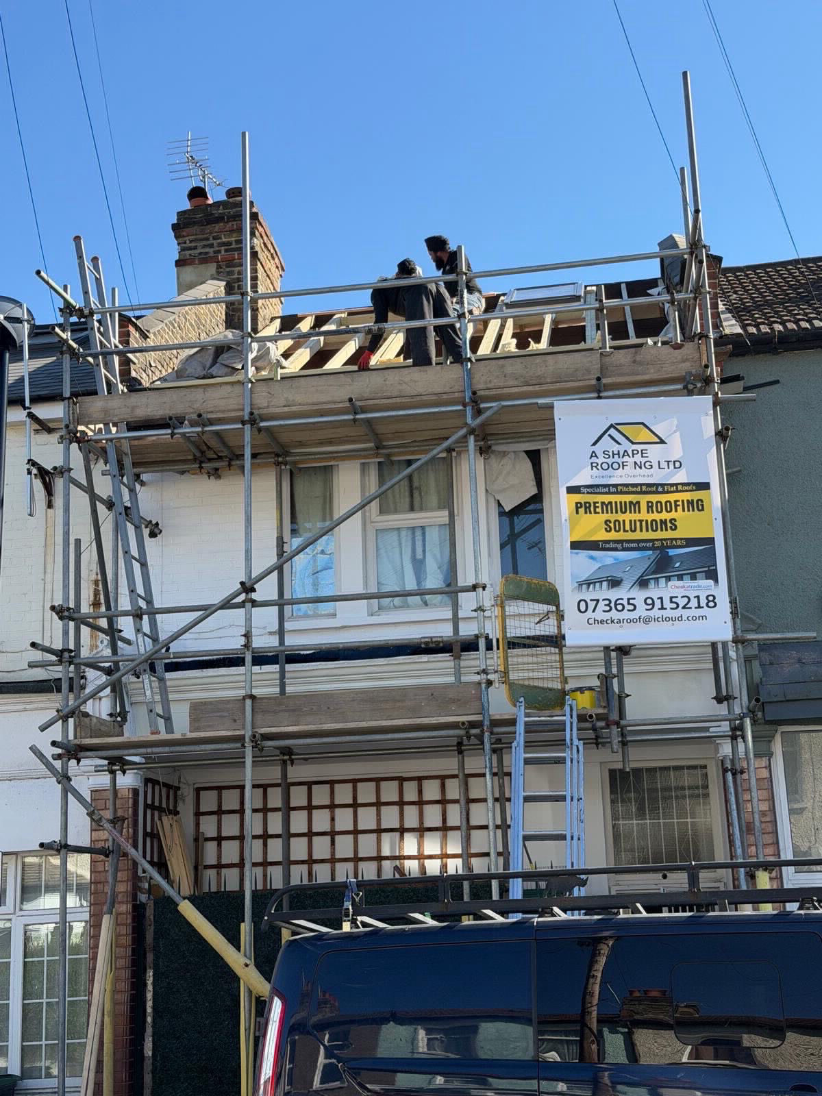 A SHAPE ROOFING LTD work sample 4