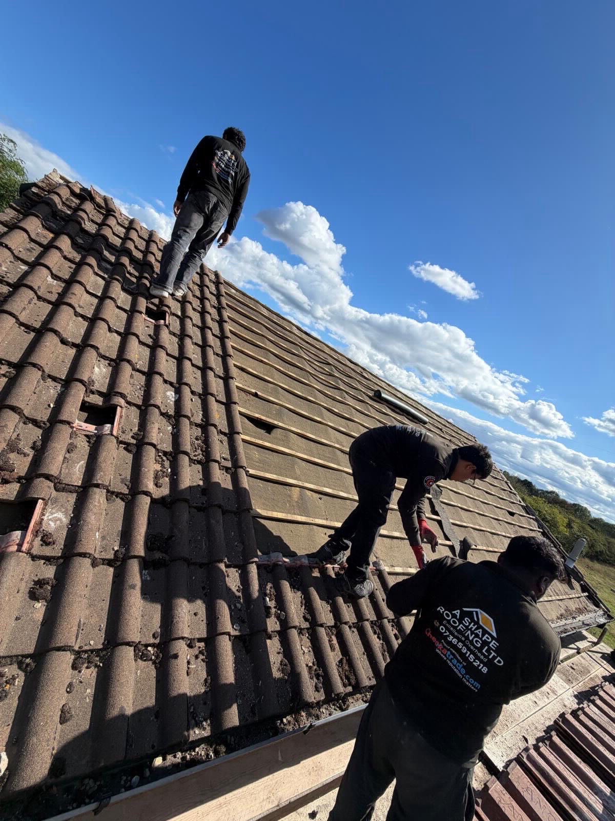A SHAPE ROOFING LTD work sample 2